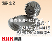 MBSG磨齒弧齒錐齒輪